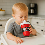 RCL Baby Trainer Sippy Cups 8 Oz Pack – Toddler Cups with lid for Travel, Home, Baby Water Bottle, Baby Essentials, Durable Plastic Cups for Infant feeding with Leak-Proof Design, Dishwasher Safe