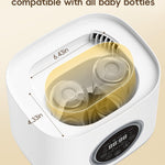 Feilizbebe Electric Steam Baby Bottle Sterilizer and Dryer and Warmer, Bottle Storage Sterile / Bottle Warmer / Heating Food Large Capacity Multifunctional All in One,Touch Screen & Auto-Shut