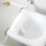 Regalo Baby Basics™ Bath Seat, Award Winning Brand, Provides Support and Balance for Sit-Up Bathing, Includes Strong and Secure Suction Cup System, Drain Holes for Easy Clean Up, 0560 DS, White