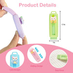 12 Pack Cute Retractable Pencil Erasers for Kids Fun Erasers Bulk Kawaii Kids Pencil Eraser for Classroom Rewards Students Gifts School Supplies.