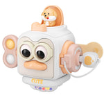 OSIMILY Montessori Toys for 1 Year Old, Sensory Toys for Toddlers 1-3, Travel Activities Busy Cube, Baby Gifts for 12 18 Month, Motor Skills Educational Learning Toys