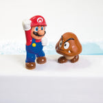 My Mario Water Squirters by TOMY Toomies - Goomba and Mario - Officially Licensed Toddler Toys for Bathtime, Pool, or the Beach - Summer Water Toys - Ages 2 Years and Up