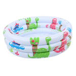 Inflatables Pool for Kids,Little Pump Poorinting Dinur Pool,Round Iatable Baby Toddlers Swimming Pool Portable Iatable Ldren Little Pump Cartoon Dinur Pool Indoor Outdoor for Kids Girl Boy