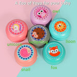 Yoyo for Kids Auto Return Wood Yoyos Retrackable Toys Purple Owl No Skills Needed Wooden Animal Yoyo