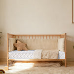 Tiankehan Premium Crib & Toddler Mattress-52"x27.6"x5", 100% Knitted Fabric, Soft Moisture Absorbent & Breathable Crib Mattress, Fits Standard Cribs & Toddler Beds