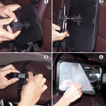 Shynerk Baby Car Mirror, Rear Facing Car Seat Mirror Safety for Infant Newborn, Baby Mirror with Wide Rearview & 360° Rotation, Shatterproof & Easy Assembled Crash Tested