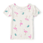 Carter's Girl PurelySoft Long-Sleeve 2-Piece Pajamas, Ivory, 4T