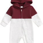 Ledy Champswiin Fall Baby Clothes Newborn Boy Girl Hoodie Romper Long Sleeve Jumpsuit Winter Infant One Piece Outfit