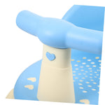 ULDIGI Adorable Bath Seat with Spacious Open-Side Design Non-Slip PP Bathtub Seat for Comfortable and Safe Bathing Practical Shower Chair for Newborns