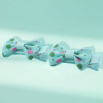 60Pcs Baby Girl Hair Bows 1.6 inch Mini Tiny Small Fully Lined Clips for Infant Toddlers (30 pairs)