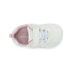 Carter's baby girls Morgan-gp First Walker Shoe, White, 2.5 Infant US