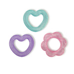 Bright Starts Everything Nice Teething Toys 9-Piece Set - BPA-Free Rattles and Chillable Teethers, Purple and Pink Baby Toys, 3 Months+