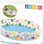 Intex Inflatable Stars Kiddie 2 Ring Circles Swimming Pool (48" X 10") [Assorted Styles]