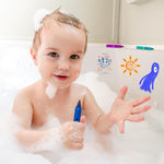 Cosaway Bath Crayons Toddler Bath Toys, 10Packs