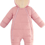 UNIFACO Baby Boys Snowsuit Newborn Baby Girls Winter Coat Toddler Clothes