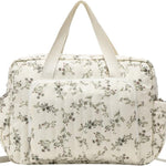 Baby Diaper Bag Tote, Mommy Bag Cute Small Diaper Bags Travel Crossbody Baby Bags Floral Diaper Purse Organizer