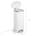 Munchkin® UV Diaper Pail #1 in Odor Control, Includes 1 UV Snap, Seal & Toss™ Bag and 1 UV Refill Ring