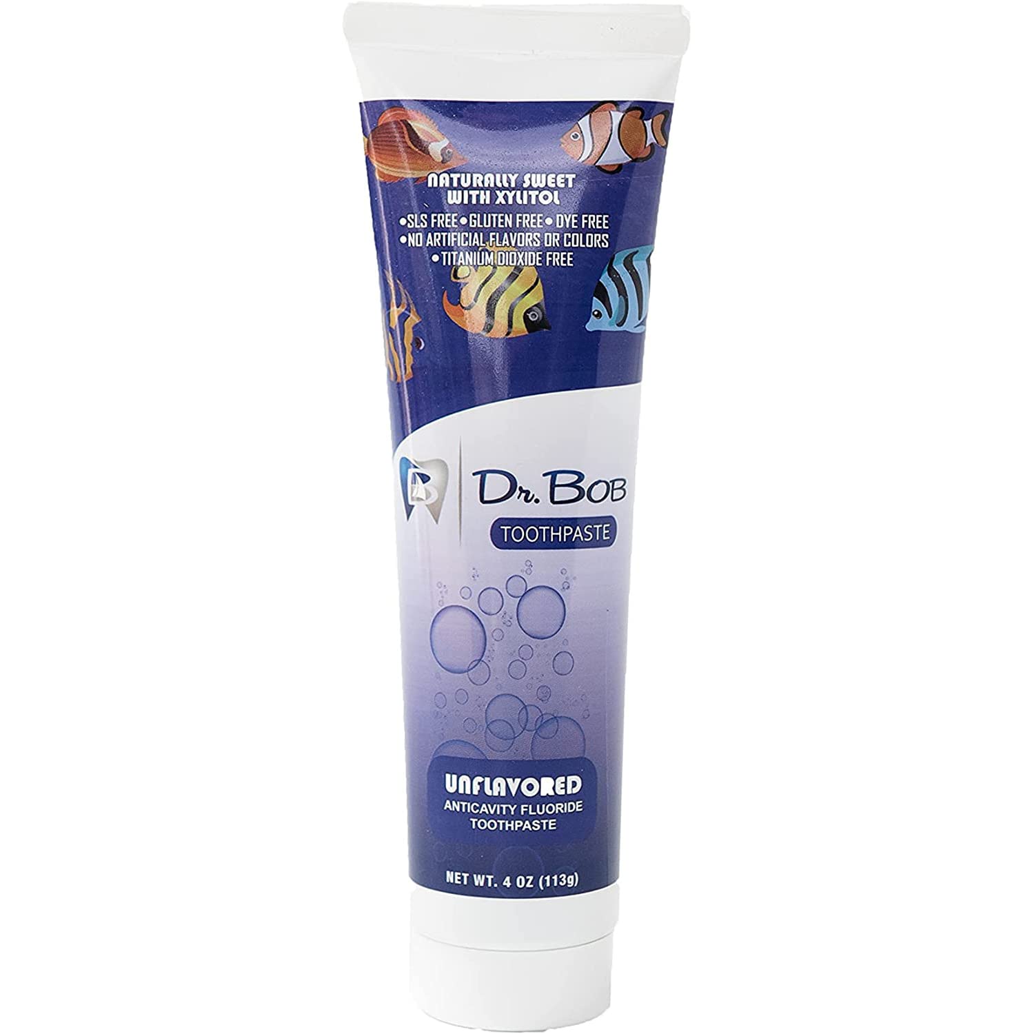 Dr. Rob Toothpaste Dr. Bob Unflavored Toothpaste - Natural Xylitol - - Oral Care - Dr. Bob ...