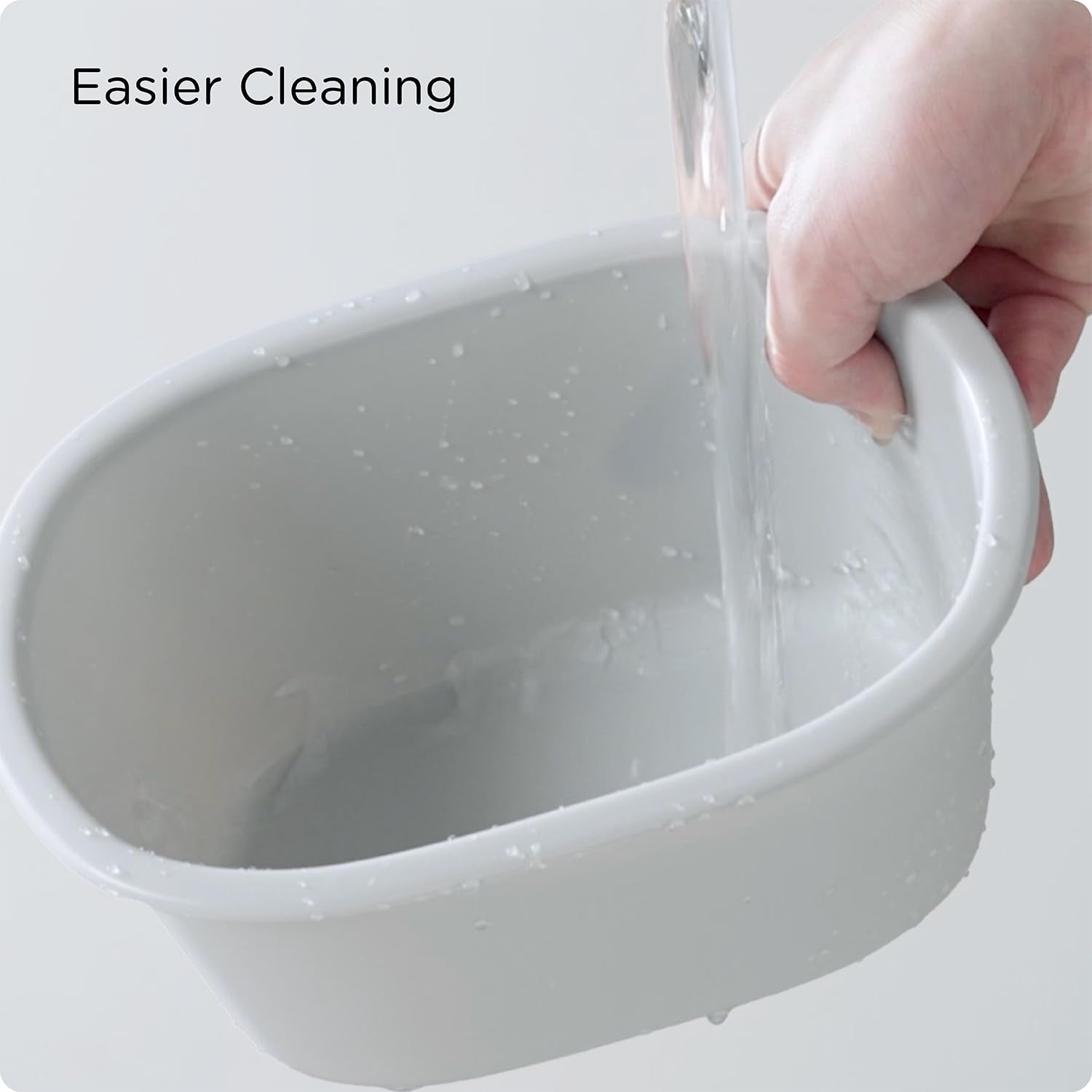 KÜB 3-in-1 Potty Training Toilet (Chair, Seat, Step Stool) - 9 CM Splash Guard, One-Click Assembly, Easy to Clean - Versatile Toddler Potty Trainer for Boy Girl - Grey