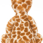Jellycat Bashful Giraffe Stuffed Animal, Medium 12 inches - Safari Plush Toy - Classic Children's Gift