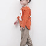 BULINGNA Cute Toddler Kids Baby Boy Girl Casual Eelastic Harem Long Pants Bloomers (Coffee, 2-3 Years)