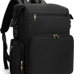 CEI-CEI Neoprene Diaper Bag Backpack Large Newborn Baby Maternity Bags Waterproof Travel Backpack for Mom Dad with Insulated Pockets,Changing Pad