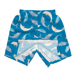Easy-Change Eco Swim Trunks - Marine Blue Dolphins - 24mo