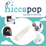 hiccapop [1-Pack] Toddler Bed Rail Bumper, Bed Bumper for Toddlers, Kids Foam Safety Bed Guard Rail for Toddlers, Bed Side Rail for Twin, Queen, King