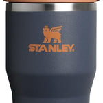 STANLEY IceFlow Stainless Steel Tumbler with Straw - Vacuum Insulated Water Bottle for Home, Office or Car - Reusable Cup with Straw Leak Resistant Flip - Cold for 12 Hours or Iced for 2 Days (Cream)