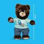 Casdon Build-A-Bear Workshop Furtastic Toy Bear & Outfit Assortment | Assorted Cuddly Toy Bears and Outfits for Children Ages 3+ | Ready to Stuff! | Filling, Heart, and Certificate Also Included