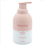 Babyology natural lotion bottle with pump on a white background