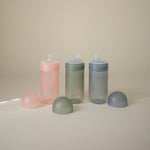 mushie Soft Spout Sippy Cup 10 fl oz | 6 Months+ (Dried Thyme)