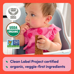Cerebelly Toddler Snack Bars | Organic Strawberry Beet Smart Bars | Healthy Snack for Kids | 16 Brain-supporting Nutrients, Gluten Free, Nut Free, No Added Sugar | Pack of 30