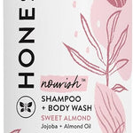 The Honest Company 2-in-1 Cleansing Shampoo and Body Wash for Sensitive Skin, Gentle Tear-Free Hypoallergenic Baby Wash with Naturally Derived Ingredients, Fragrance-Free, 10 fl oz