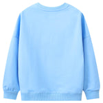 Toddler Girls Sweatshirt Long Sleeve Shirt Spring Fall Winter Clothes Cotton Cute Crewneck Pullover Sweater Top Outfits Clothing Blue Fairy 3t