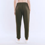 Motherhood Maternity Women's Scuba Underbelly Pregnancy Pocket Jogger Sweatpant, Deep Depths