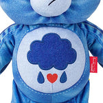 Care Bears 14" Medium Plush - Grumpy Bear - New Denim Design - Soft Huggable Eco-Friendly Material!