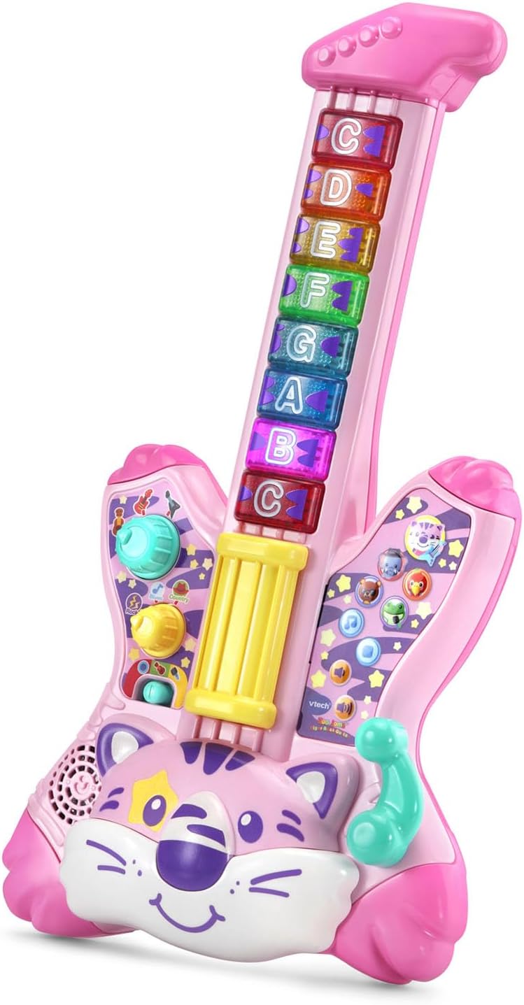 VTech Zoo Jamz Tiger Rock Guitar, Pink