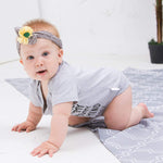 Loveternal Baby Girl Boy Clothes 6-9 Months Cute Outfits Romper Baby Stuff Mind on My Mommy Announcement Unisex Newborn Music Aunt Jumpsuit Short Sleeve Bodysuits Shower Gift