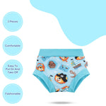 ALVABABY Swim Diapers 3pcs Baby & Toddler Reusable Waterproof Swimming Diaper for Boy's and Girl's for Swim Classes 3XBS04-3-4T