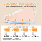 STQ KIDS Toddler Wide Toe Box Shoes Girls Barefoot Shoe Girl Sneakers Little Kids Walking Running Tennis Athletic Shoes Non-Slip Zero Drop Breathable School Sneaker Beige Toddler Size 6