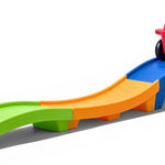 Step2 Up & Down Roller Coaster Kids Ride On Toy, Push Car, Indoor/Outdoor Playset, Made of Durable Plastic, Max Weight 50 lbs., For Toddlers 2-5 Years Old, Multicolor