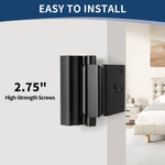 Lvyesea 3Pcs Door Reinforcement Lock, Door Locks for Kids Safety, Door Safety Locks from Inside, Withstand 800lbs Force-Enhance Home Security(Black)