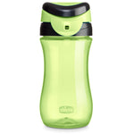 Chicco My Tumbler Toddler Sippy Cup for 2+ Years, 12oz Spill-Proof when Closed Water Bottle with Free-Flow Spout, Flip-Up Carry Handle, Easy Grip, BPA Free, Green