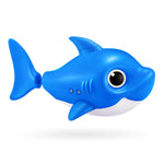 Robo Alive Junior Baby Shark New Silicon Fins Version Swimming Mini Baby Shark (3 Pack) by ZURU