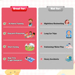 MooMoo Baby Training Underwear 10 Packs Absorbent Toddler Potty Training Pants for Girls Cotton 3T
