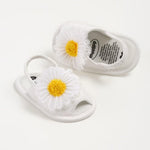 Infant Baby Boys Girls Summer Sandals Cute Flower Anti-Slip Soft Sole Shoes Newborn Crib Shoes First Walking Shoes