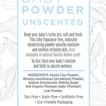 Ora's Amazing Herbal Talc-Free Grain-Free Gluten-Free Corn-Free Baby Powder 2.5oz … (Unscented 3 Pack)