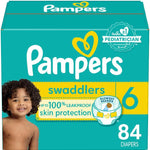 Pampers Baby Diapers - Swaddlers - Size 1, 198 Count, Ultra Absorbent Disposable Infant Diaper