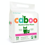 Caboo Bamboo Baby Wipes packaging on a white background